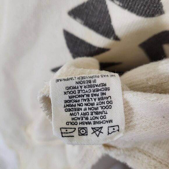 Women’s Hoodie Lightweight Long Sleeve Pullover Off White Size Small - Picture 8 of 10